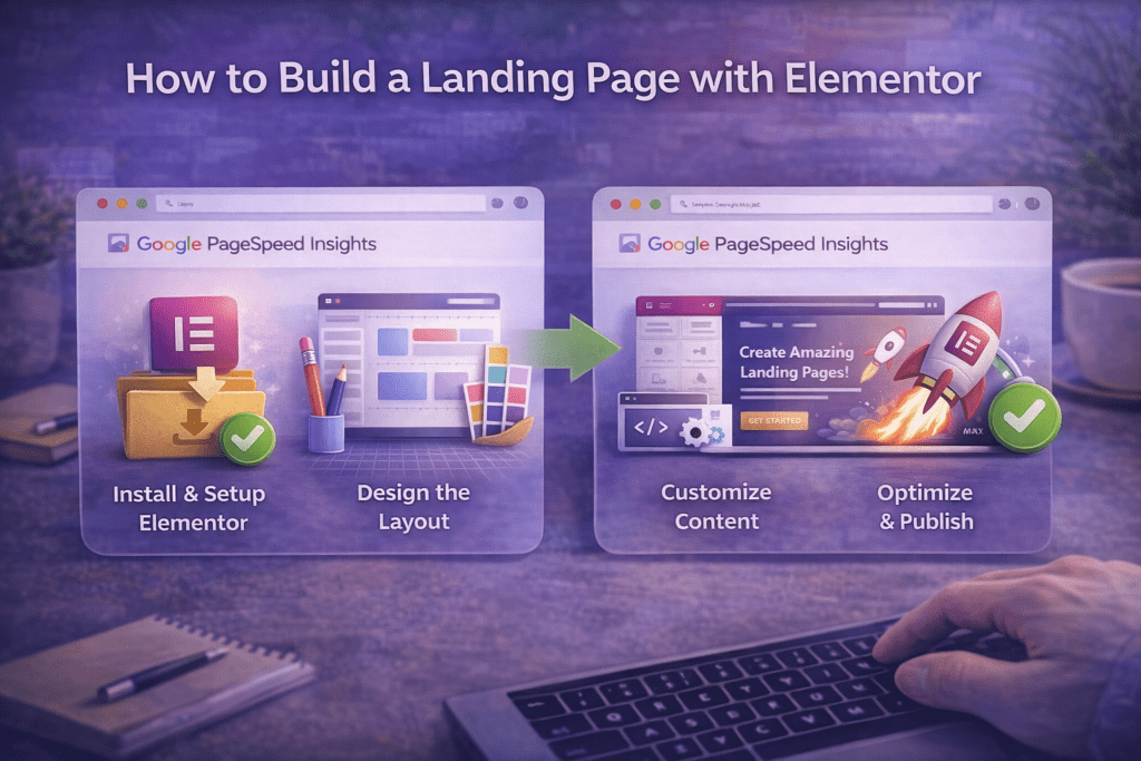 Elementor landing page tutorial